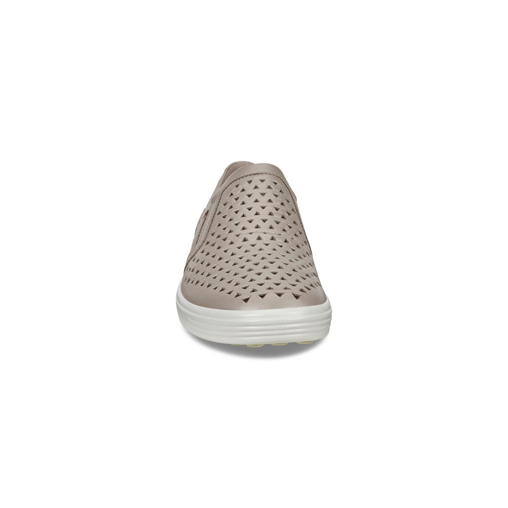 Slip On Mujer - ECCO Soft 7 Sneakers - Grises - RWH359218